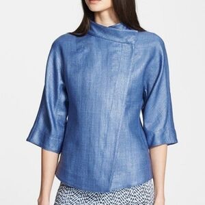 Armani Collezioni Raffia asymetrical jacket 16